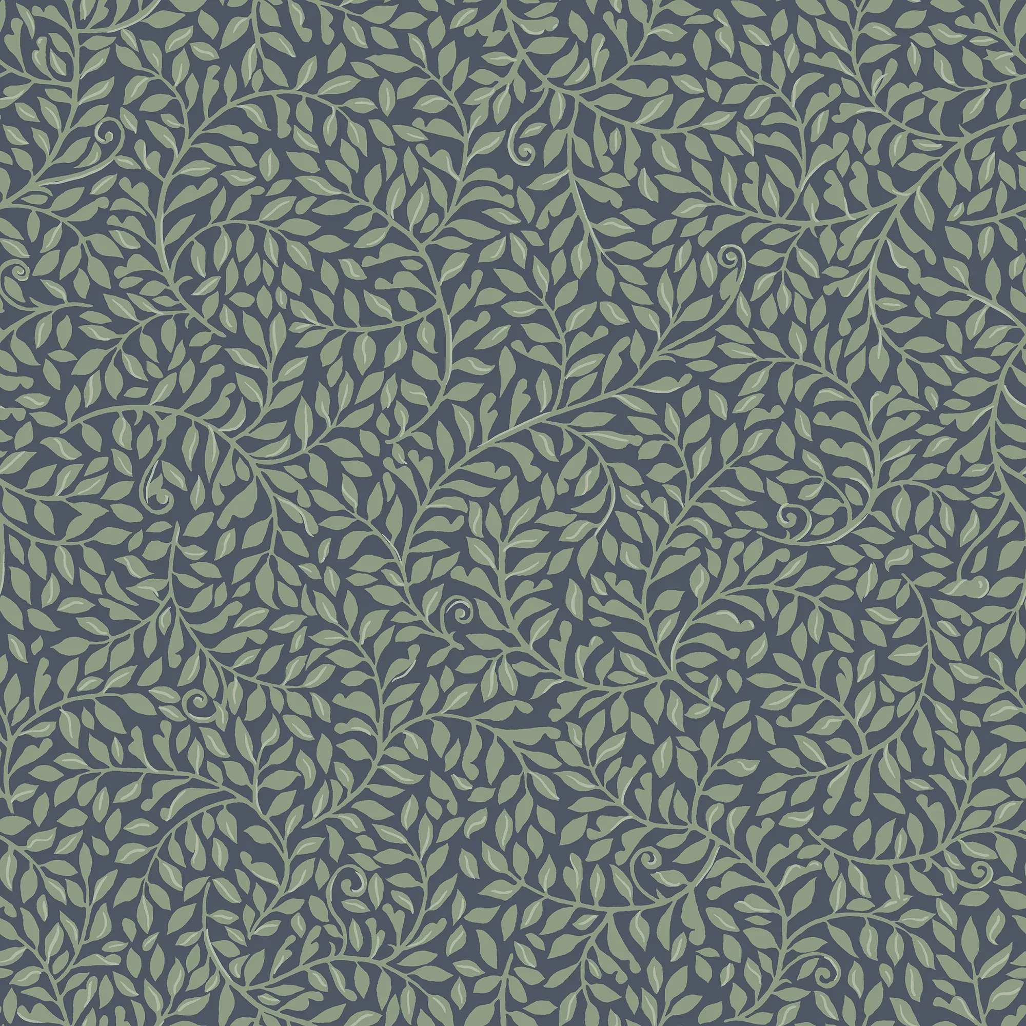 Sigfrid wallpaper in Classic Blue color
