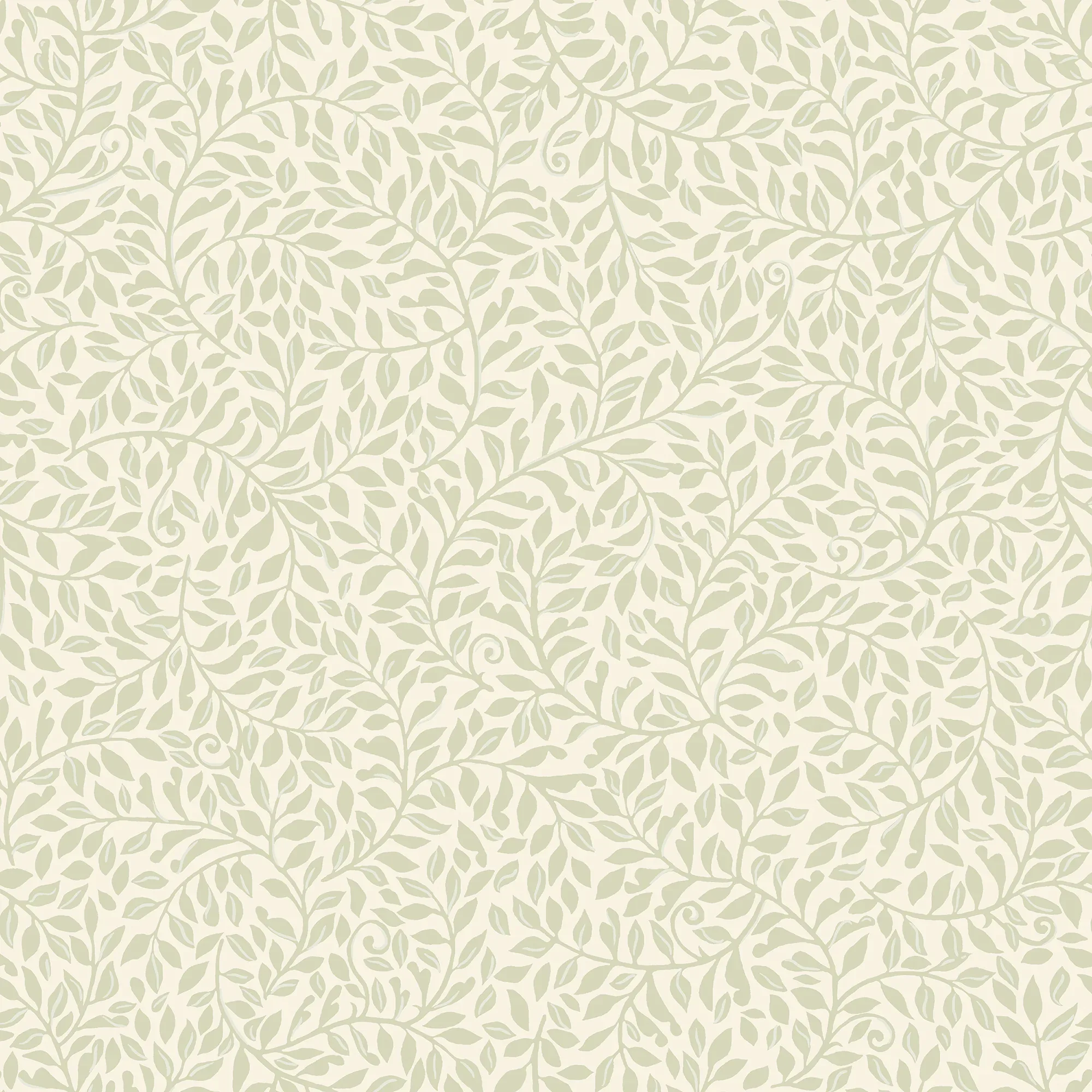 Sigfrid wallpaper in Spring Green color