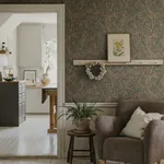Simon Wallpaper – Charcoal | Wallpaper Twins Simon wallpaper in Charcoal color