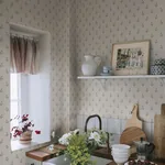 Siv Wallpaper – Oat | Wallpaper Twins Siv wallpaper in Oat color