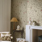 Solliden wallpaper in Burgundy color