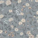 Till Karin wallpaper in Folklore Blue color