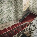 Tom wallpaper in Garden Green color