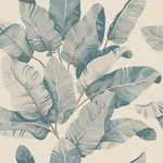 Tom wallpaper in Misty Blue color
