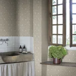 Turtledove Barn Wallpaper – Gray | Wallpaper Twins Turtledove Barn wallpaper in Gray color