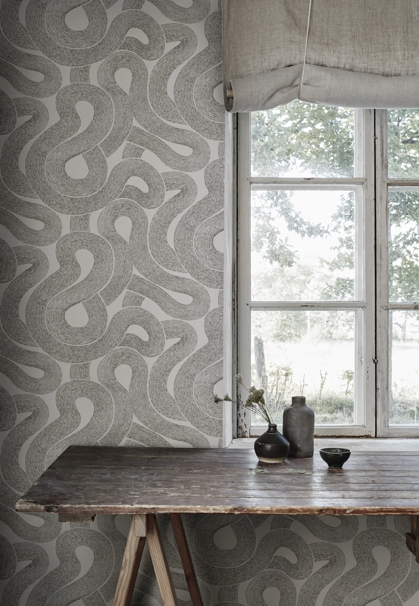 Zen wallpaper in White color
