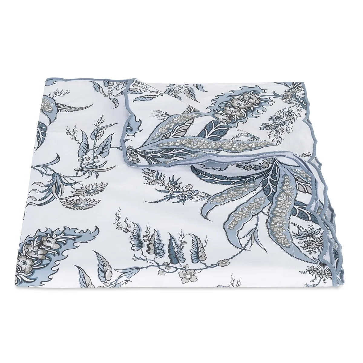 Schumacher Apolline Duvet Cover in Mediterranean