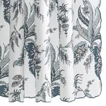 MSC050SHOME | Apolline Shower Curtain - Mediterranean Schumacher Apolline Shower Curtain in Mediterranean (MSC050SHOME)