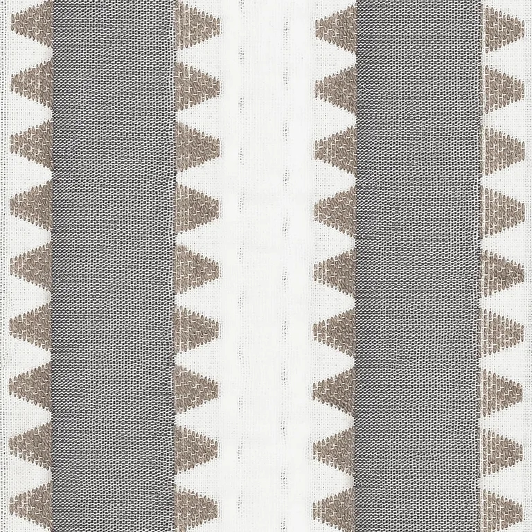 Schumacher Apollo Stripe Matelassé Coverlet in Comet