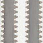 Apollo Stripe Matelassé Sham - Comet Schumacher Apollo Stripe Matelassé Sham in Comet