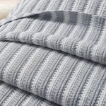 Apollo Stripe Matelassé Sham - Comet Schumacher Apollo Stripe Matelassé Sham in Comet