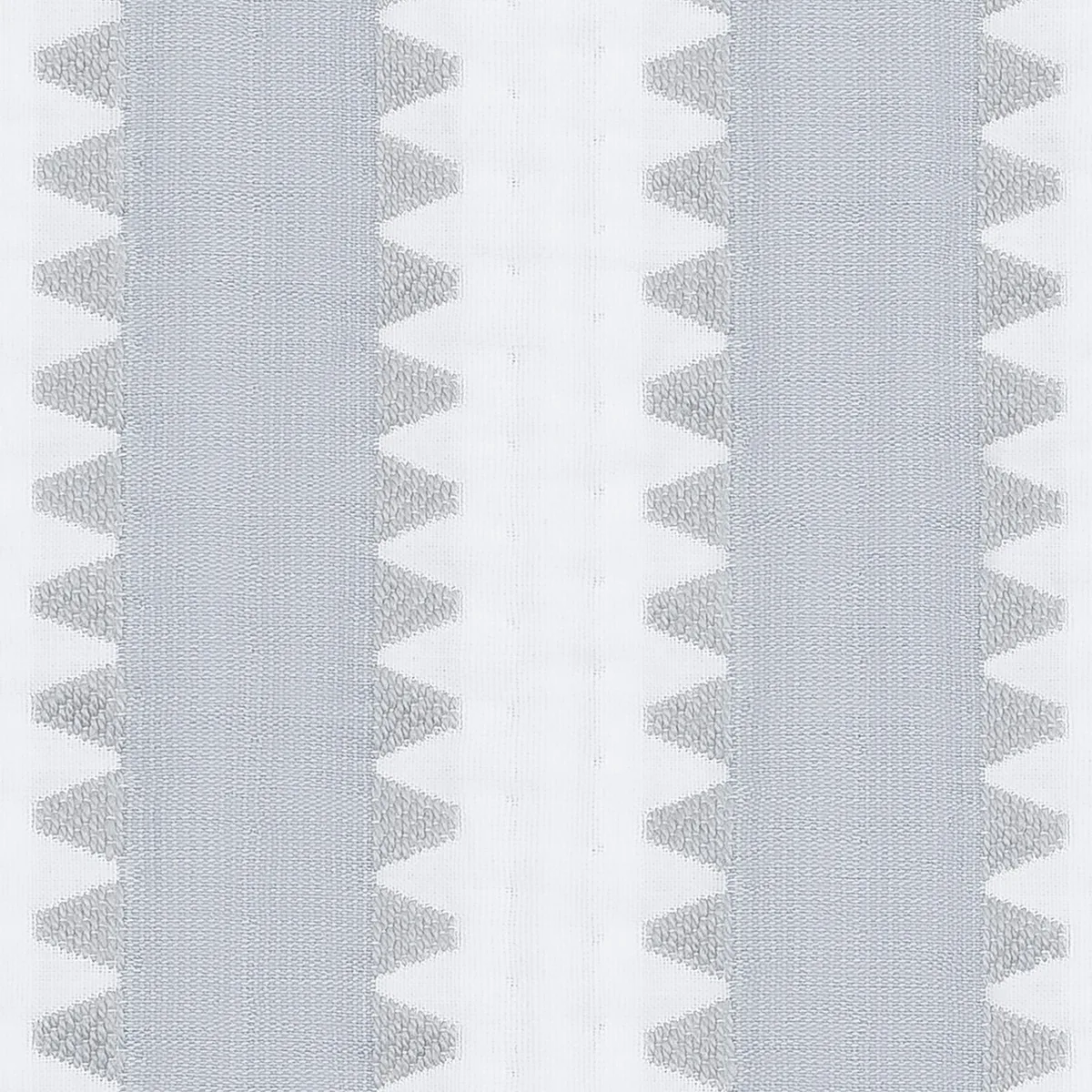 Schumacher Apollo Stripe Matelassé Sham in Dove