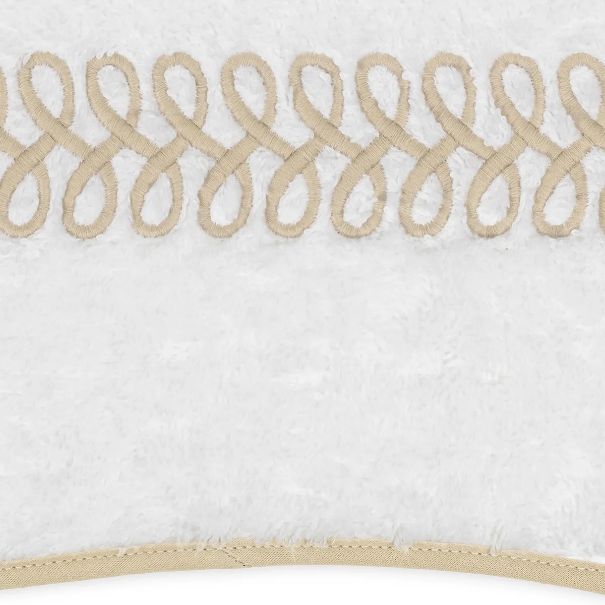 Schumacher Astor Braid Bath in Dune