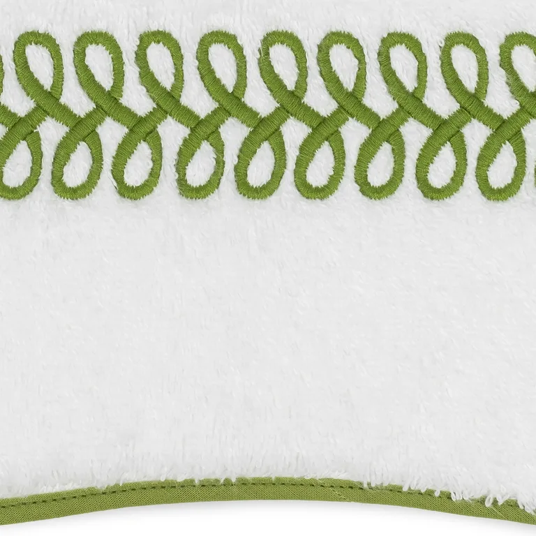 Schumacher Astor Braid Bath in Grass