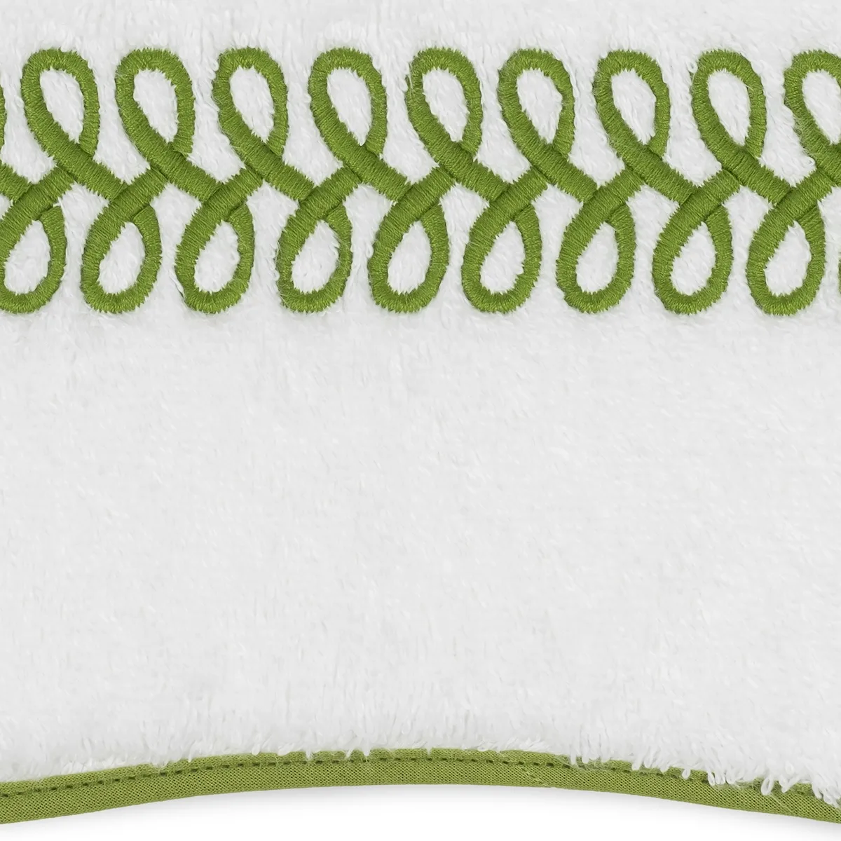 Schumacher Astor Braid Bath in Grass