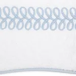 Astor Braid Bath - Light Blue Schumacher Astor Braid Bath in Light Blue