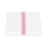 Astor Braid Duvet Cover - Peony Schumacher Astor Braid Duvet Cover in Peony