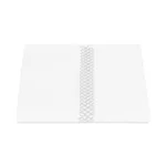 Astor Braid Duvet Cover - Silver Schumacher Astor Braid Duvet Cover in Silver