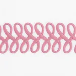 MSC017GTOW2PY | Astor Braid Guest Towel, Set of 2 - Peony Schumacher Astor Braid Guest Towel, Set of 2 in Peony (MSC017GTOW2PY)
