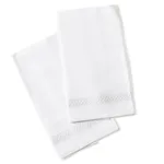 MSC017GTOW2SI | Astor Braid Guest Towel, Set of 2 - Silver Schumacher Astor Braid Guest Towel, Set of 2 in Silver (MSC017GTOW2SI)