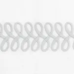 MSC017GTOW2SI | Astor Braid Guest Towel, Set of 2 - Silver Schumacher Astor Braid Guest Towel, Set of 2 in Silver (MSC017GTOW2SI)