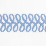 MSC017GTOW2SY | Astor Braid Guest Towel, Set of 2 - Sky Schumacher Astor Braid Guest Towel, Set of 2 in Sky (MSC017GTOW2SY)