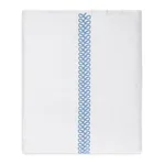 Astor Braid Matelassé Coverlet - Sky Schumacher Astor Braid Matelassé Coverlet in Sky