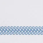 Astor Braid Matelassé Coverlet - Sky Schumacher Astor Braid Matelassé Coverlet in Sky