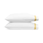 Astor Braid Pillowcases - Lemon Schumacher Astor Braid Pillowcases in Lemon