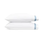 Astor Braid Pillowcases - Sky Schumacher Astor Braid Pillowcases in Sky