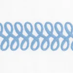 Astor Braid Pillowcases - Sky Schumacher Astor Braid Pillowcases in Sky