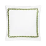 Astor Braid Sham - Grass Schumacher Astor Braid Sham in Grass