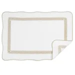 MSC017TMTOWUD | Astor Braid Tub Mat - Dune Schumacher Astor Braid Tub Mat in Dune (MSC017TMTOWUD)