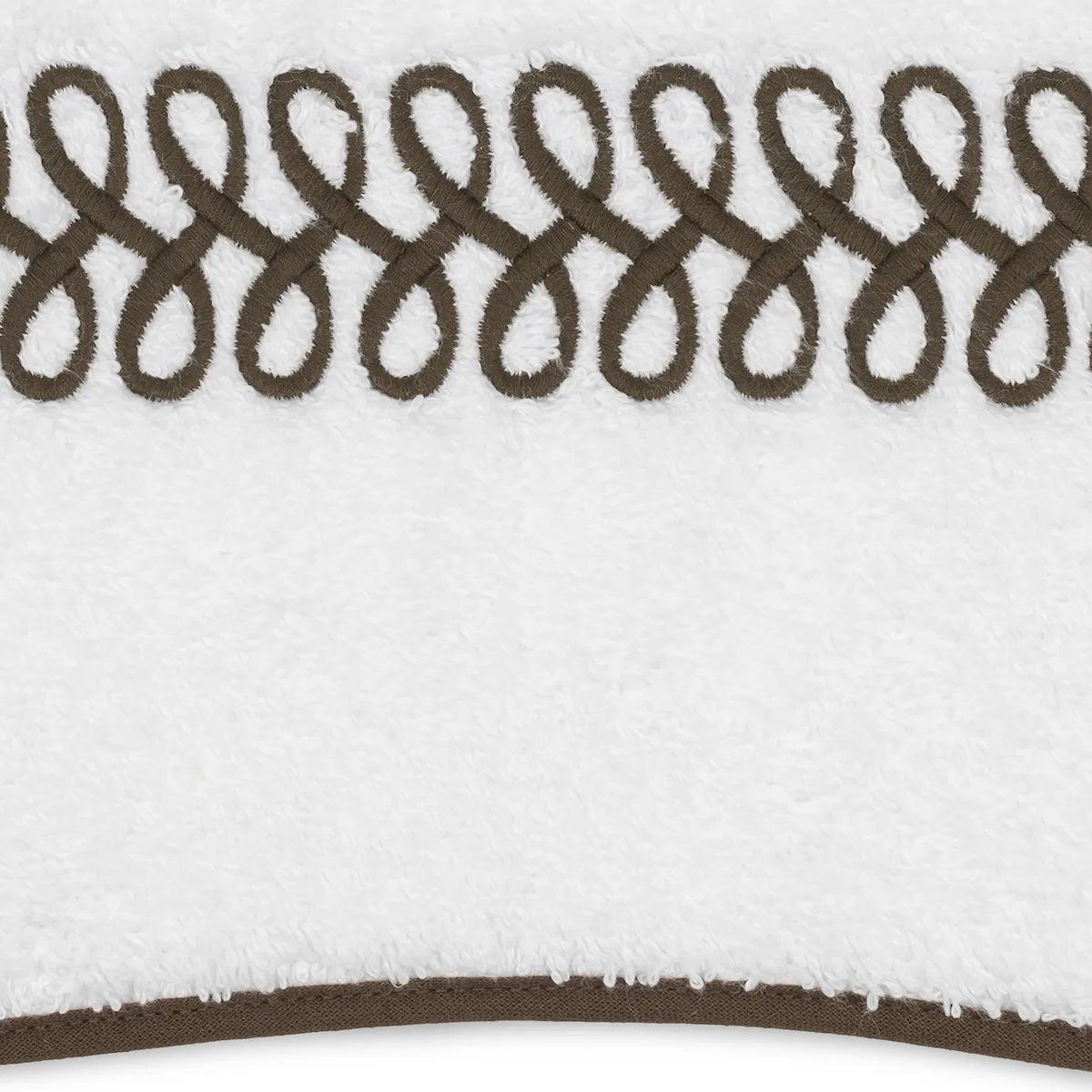 Schumacher Astor Braid Tub Mat in Mocha (MSC017TMTOWMC)