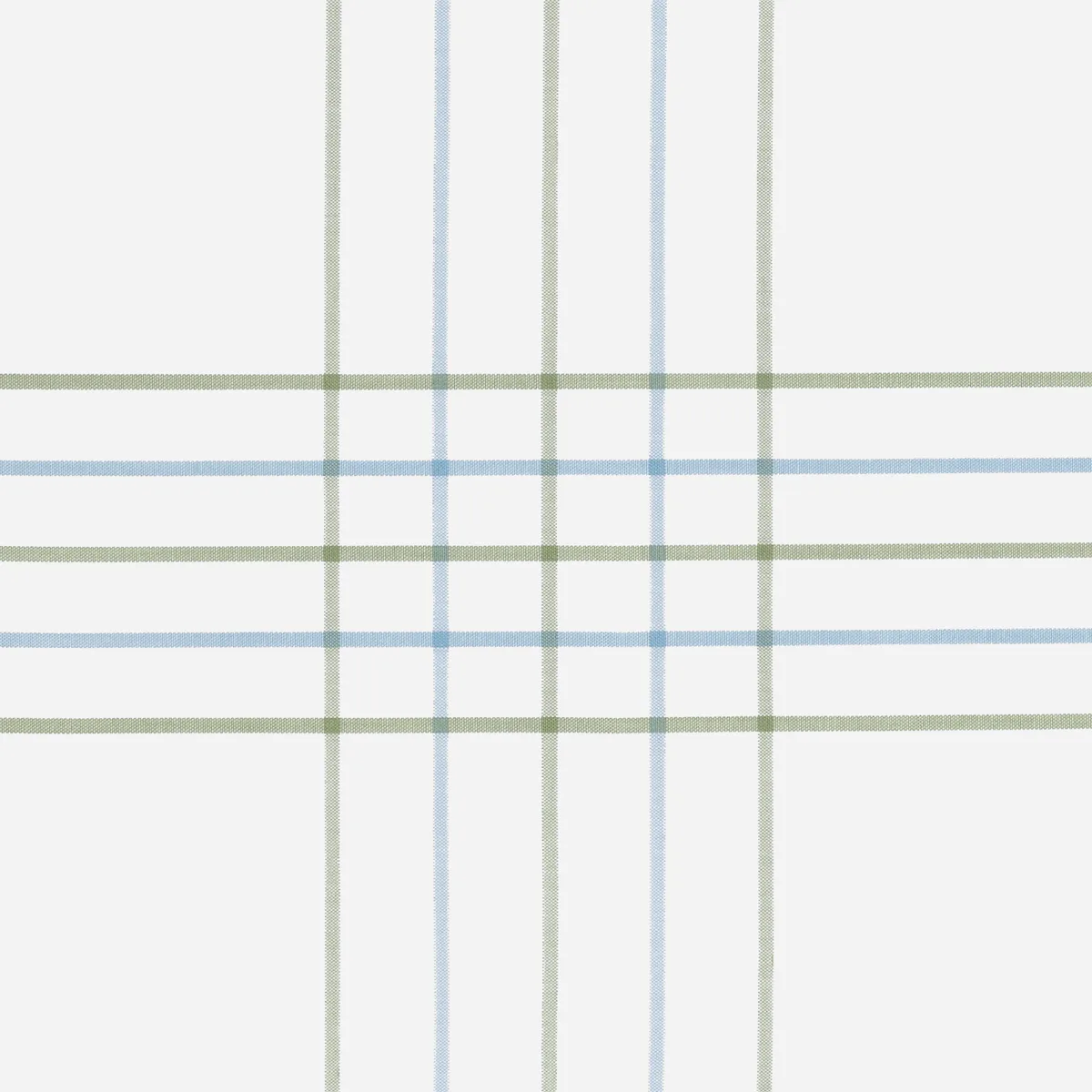 Schumacher August Plaid Pillowcases in Sea (MSC030KCASSC)