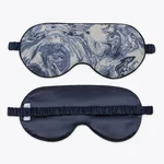 MSC070SMSKLP | Balthazar Linen Sleep Mask - Lapis Schumacher Balthazar Linen Sleep Mask in Lapis (MSC070SMSKLP)