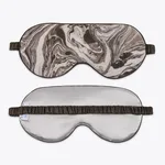 Schumacher Balthazar Linen Sleep Mask in Topaz (MSC070SMSKTZ)