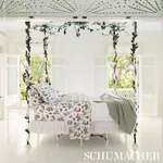 Baudin Butterfly Flat Sheet - Pink Schumacher Baudin Butterfly Flat Sheet in Pink
