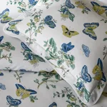 Baudin Butterfly Flat Sheet - Prussian Blue Schumacher Baudin Butterfly Flat Sheet in Prussian Blue