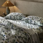 Baudin Butterfly Flat Sheet - Prussian Blue Schumacher Baudin Butterfly Flat Sheet in Prussian Blue