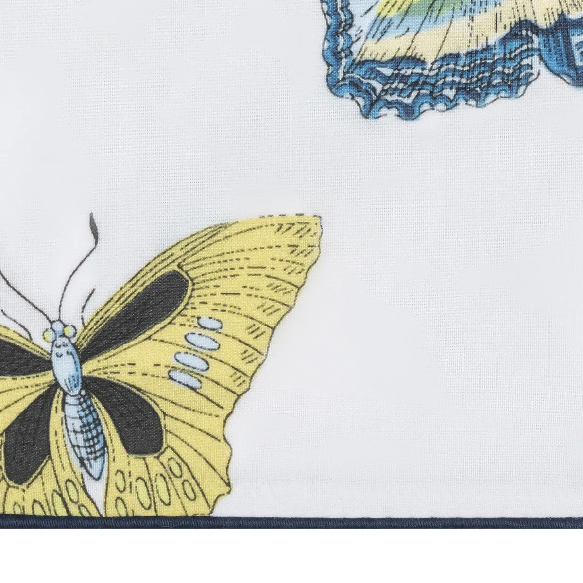 Schumacher Baudin Butterfly Pajama Set in Prussian Blue