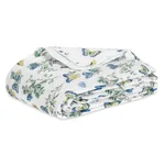 Baudin Butterfly Quilt - Prussian Blue Schumacher Baudin Butterfly Quilt in Prussian Blue