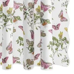 MSC055SHOPK | Baudin Butterfly Shower Curtain - Pink Schumacher Baudin Butterfly Shower Curtain in Pink (MSC055SHOPK)