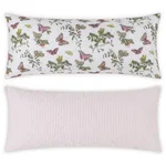 MSC063LUMBB2 | Baudin/Matteo Pillow Cover - Pink Schumacher Baudin/Matteo Pillow Cover in Pink (MSC063LUMBB2)