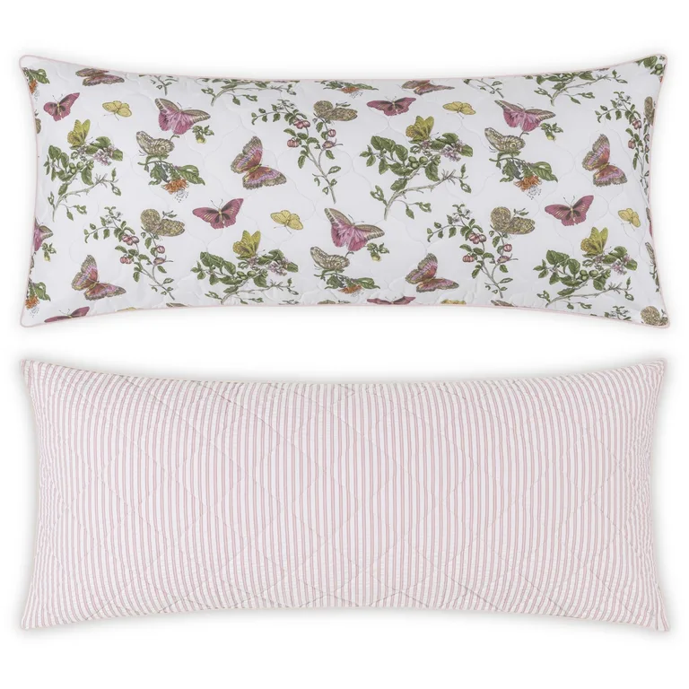 Schumacher Baudin/Matteo Pillow Cover in Pink (MSC063LUMBB2)