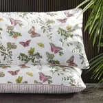 MSC063LUMBB2 | Baudin/Matteo Pillow Cover - Pink Schumacher Baudin/Matteo Pillow Cover in Pink (MSC063LUMBB2)
