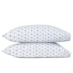 Cabanon Stripe Pillowcase Pair - Blue Schumacher Cabanon Stripe Pillowcase Pair in Blue