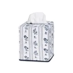 MSC056TISSUEBL | Cabanon Stripe Tissue Box Cover - Blue Schumacher Cabanon Stripe Tissue Box Cover in Blue (MSC056TISSUEBL)