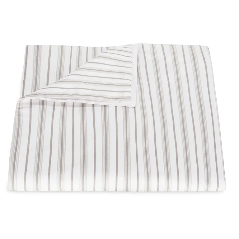 Schumacher Calypso Duvet Cover in Pebble