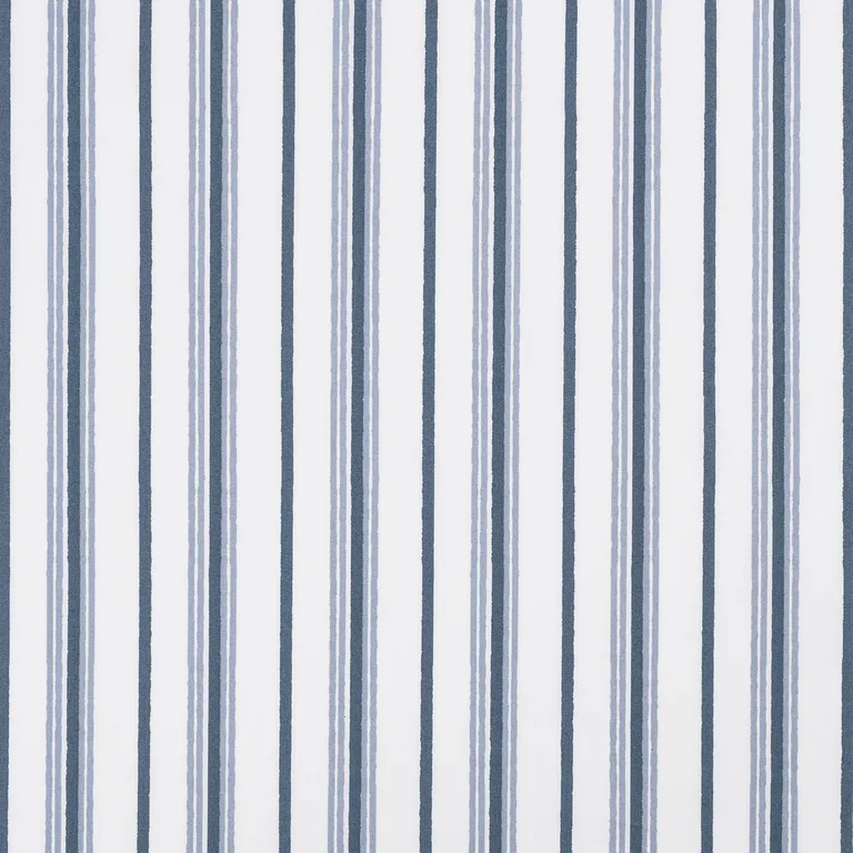 Schumacher Calypso Duvet Cover in Prussian Blue